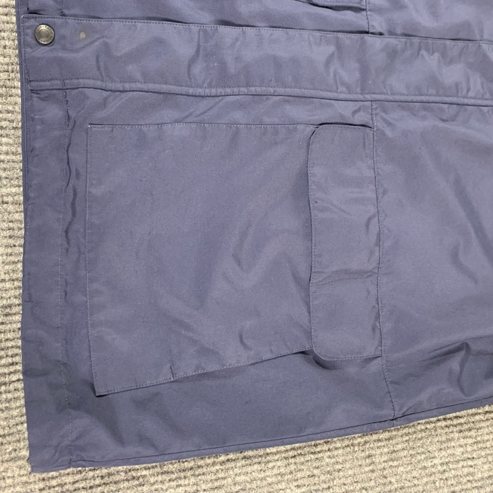 Eddie Bauer Jacket Mens Large L Blue Weatheredge Full Zip Pockets Chore Outdoors - Picture 7 of 16